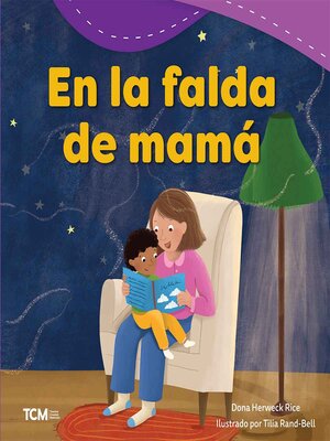 cover image of En la falda de mamá